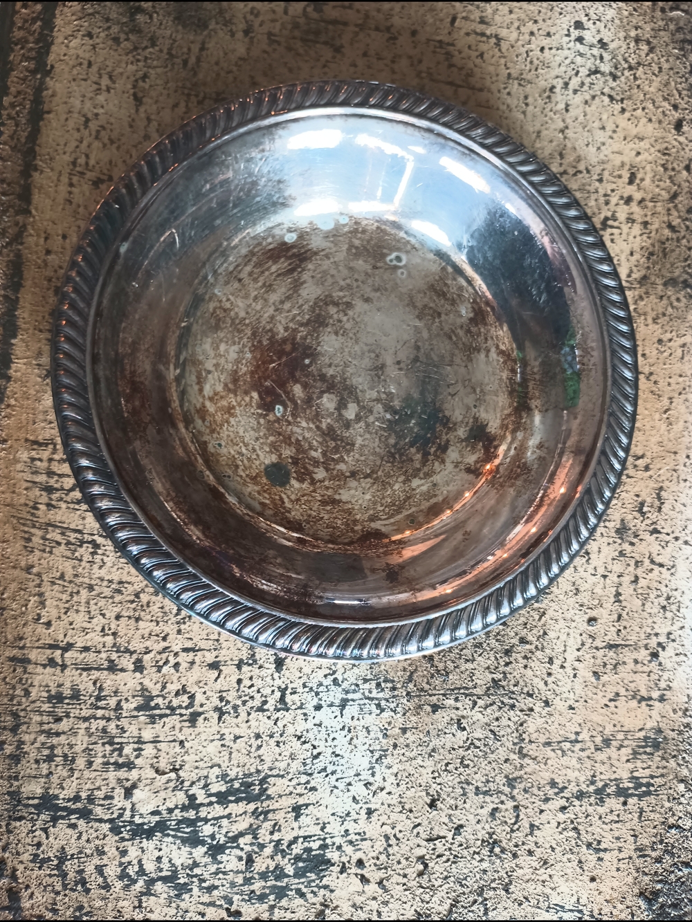 Reed & Barton SILVER PLATE BOWL  #1208 6-1/4”